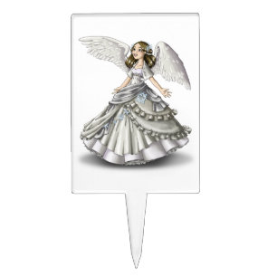 Snow Angel Cake Topper