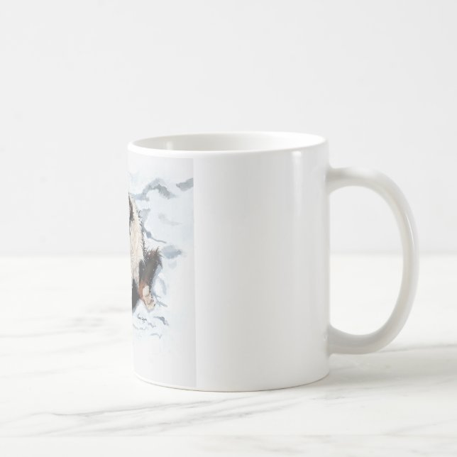 Snow Angel Coffee Mug (Right)