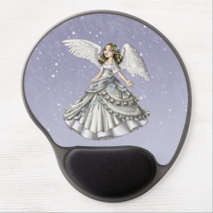 Snow Angel Gel Mouse Pad