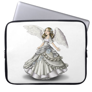 Snow Angel Laptop Sleeve