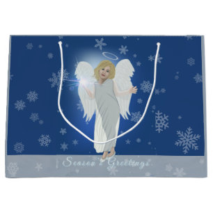 Snow Angel Large Gift Bag