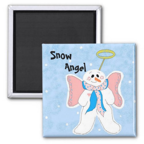 Snow Angel Magnet