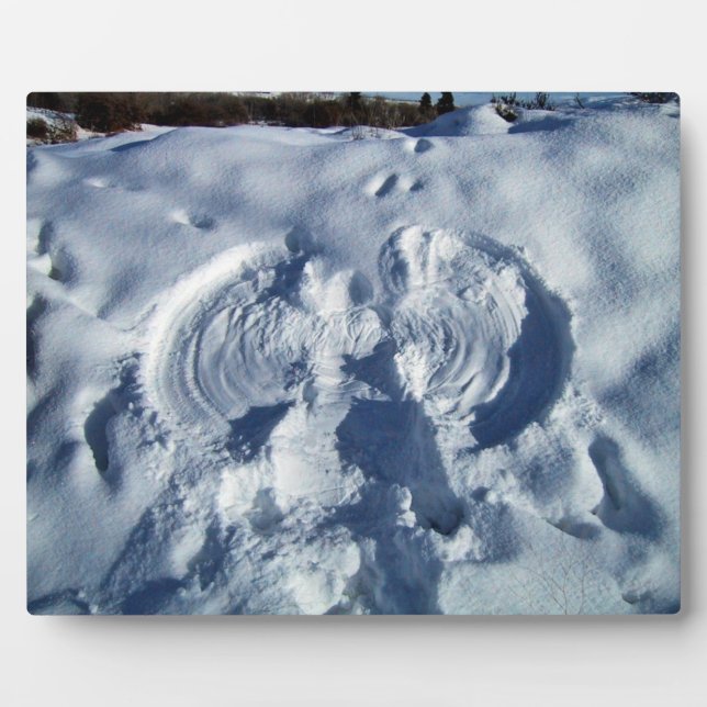 Snow angel plaque (Front)