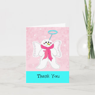 Snow Angel Thank You Card