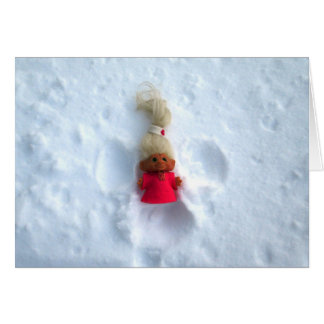 Snow Angel Troll Cards