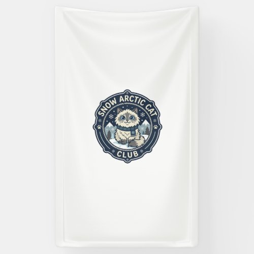 Snow Arctic Cat POD Vector Art - Snow Arctic Cat C Banner