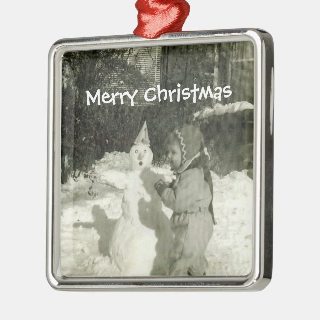 Snow Baby Ornament (Left)