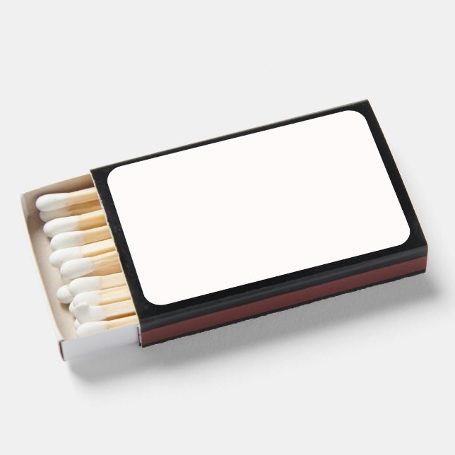 Snow Background Matchboxes (Front Open)