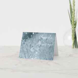 Snow balls 2 holiday card