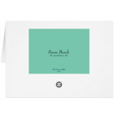 Snow Beach Cards (Back Horizontal)