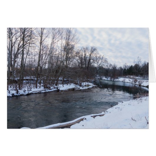 Snow Beauty James River Cards (Front Horizontal)