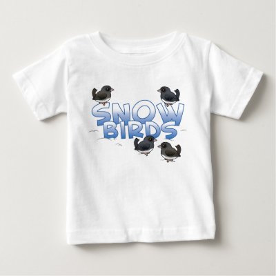 Snow Birds Baby T-Shirt
