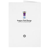 Snow Blossoms Card (Back)