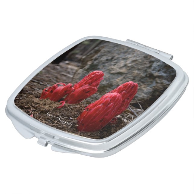 Snow Blossoms Vanity Mirror (Turned)