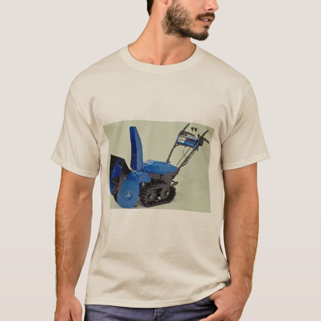Snow blower T-Shirt (Front)