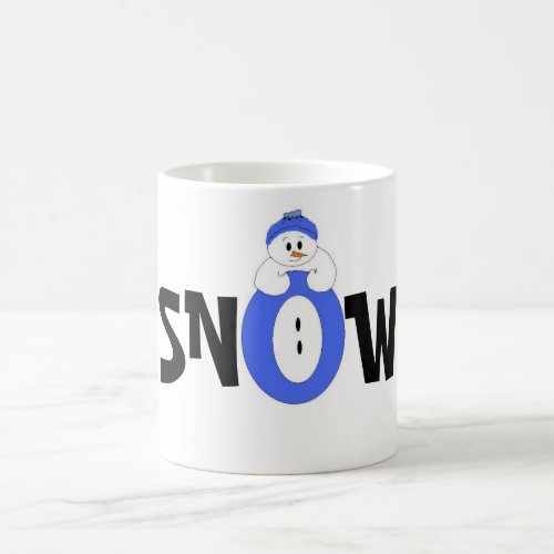 Snow _ Blue Coffee Mug