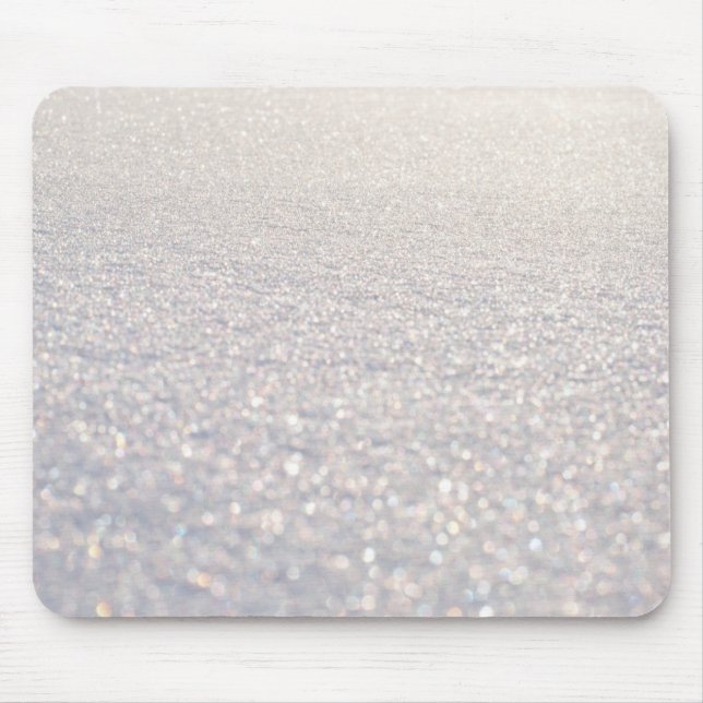 Snow Bokeh Mouse Pad (Front)
