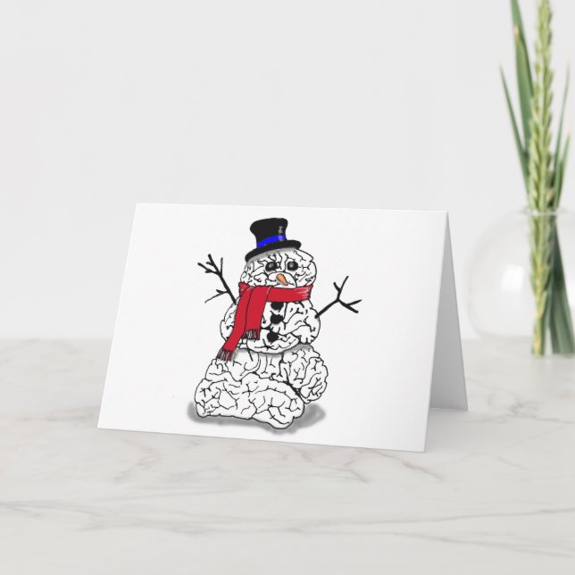 Snow Brain Card (Front)