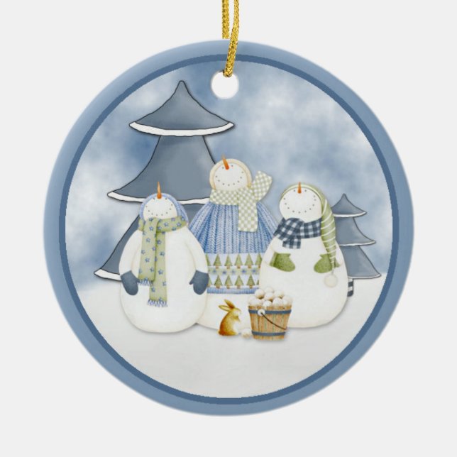 Snow Buddies Ornament (Front)