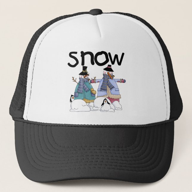 Snow Buddies Tshirts and Gifts Trucker Hat (Front)