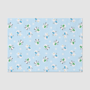 Snow Bunnies & Snow Pandas Tissue Paper