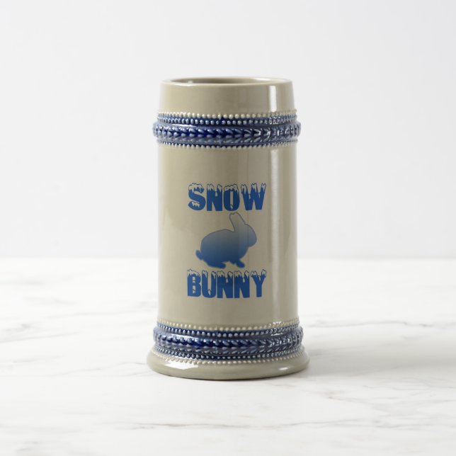 Snow Bunny Beer Stein (Center)