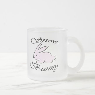 Snow Bunny, BigBlackCock Queen Of Spades2 Frosted Glass Coffee Mug