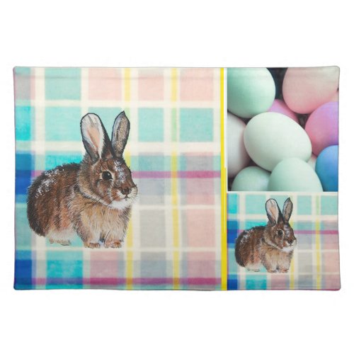 Snow Bunny Easter Placemat