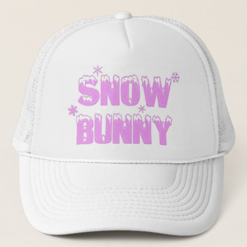 Snow Bunny Pink Hat