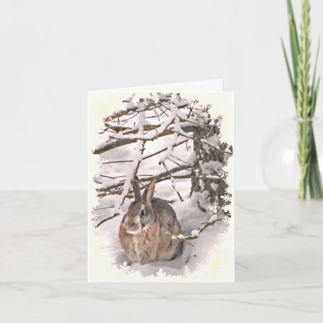 Snow Bunny Thank You (Front)