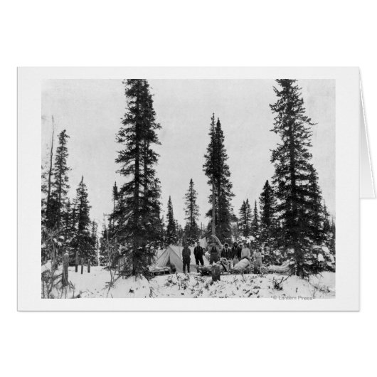 Snow Camping North of the Arctic Circle (Front Horizontal)