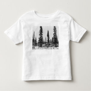 Snow Camping North of the Arctic Circle Toddler T-shirt