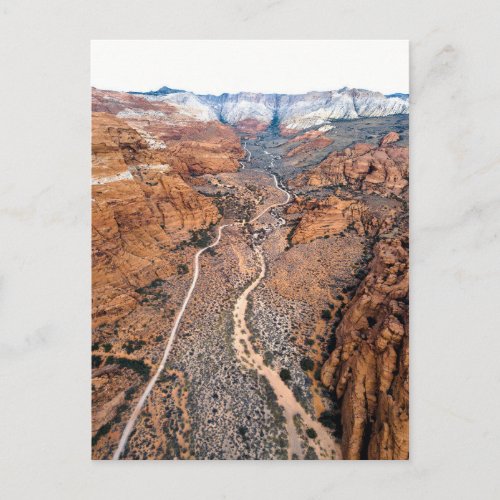 Snow Canyon Drive Ivins United States Postcard