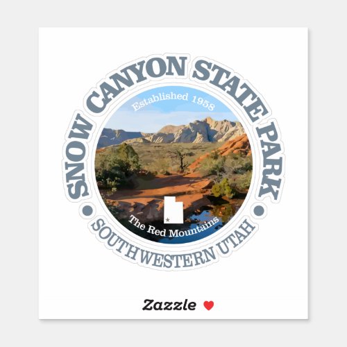 Snow Canyon SP Sticker