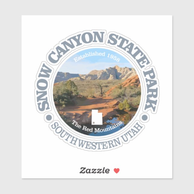 Snow Canyon SP Sticker (Sheet)
