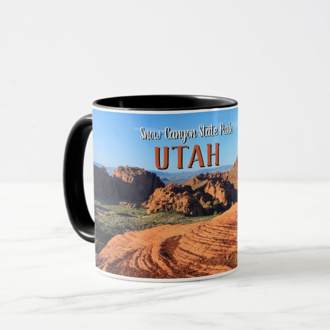 Snow Canyon State Park Utah Mug (Front Left)
