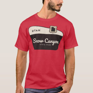 Snow Canyon State Park Utah Welcome Sign T-Shirt