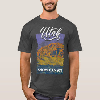 Snow Canyon Utah Beehive State National Parks Migh T-Shirt