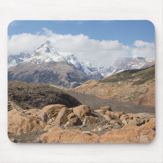Snow-Capped Mountains Mouse Pad (Front)