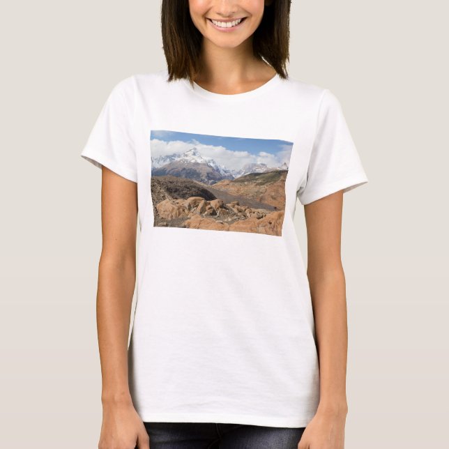 Snow-Capped Mountains T-Shirt (Front)