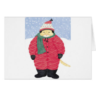 SNOW CAT CARDS