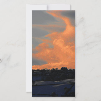 Snow Cloud over Newtown Phone Holiday Card