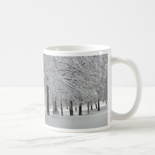 snow coffee mug (Right)