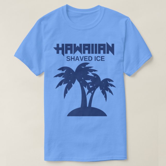 Snow Cone Shaved Ice Hawaiian Shave Ice Food Truck T-Shirt (Design Front)