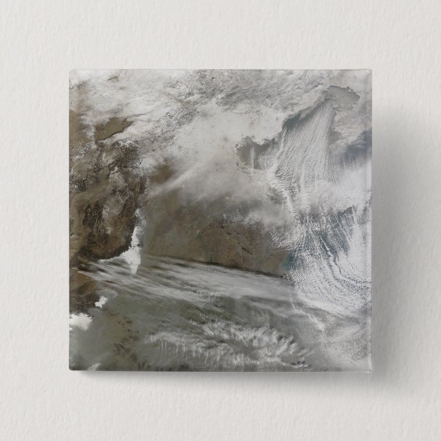 Snow cover encircles Bo Hai Button (Front)