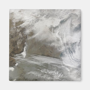 Snow cover encircles Bo Hai Magnet