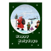 snow cover...greeting card (Front)