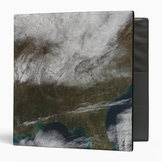 Snow cover stretching from northeastern Texas Binder (Front/Inside)