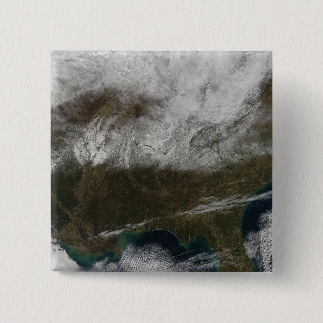 Snow cover stretching from northeastern Texas Button (Front)