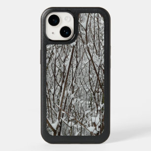 Snow Covered Branches Winter Abstract OtterBox iPhone 14 Case